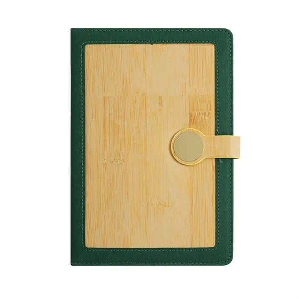 A5 Faux Bamboo Finish Notebook