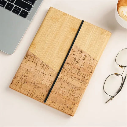 A5 Tri-Fold Leather Notebook