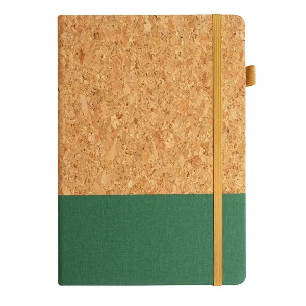 Eco Cork Hardcover Notebook with Elastic Band