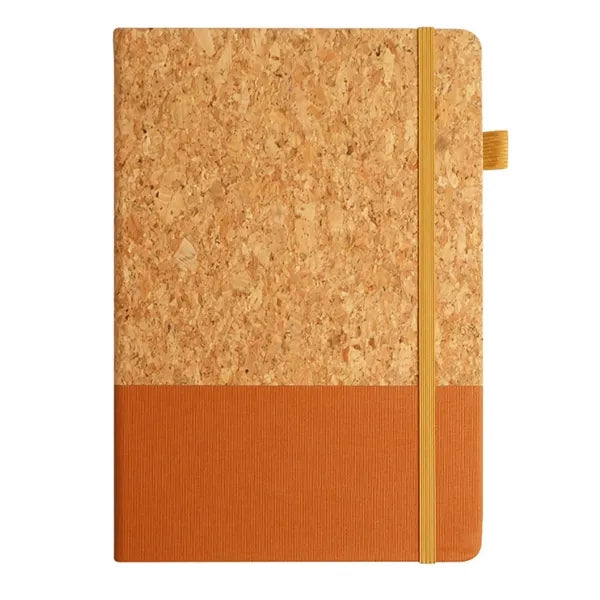 Eco Cork Hardcover Notebook with Elastic Band