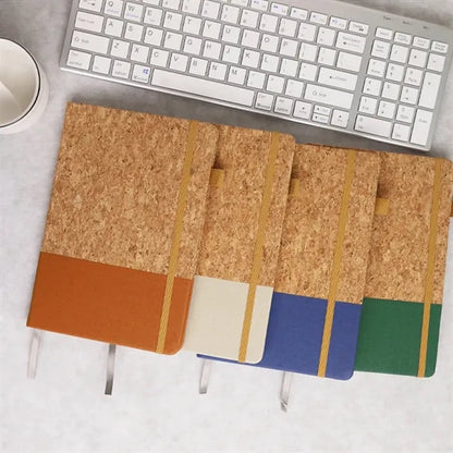 Eco Cork Hardcover Notebook with Elastic Band
