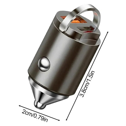 240W Super Fast USB Car Charger with Multiple Ports