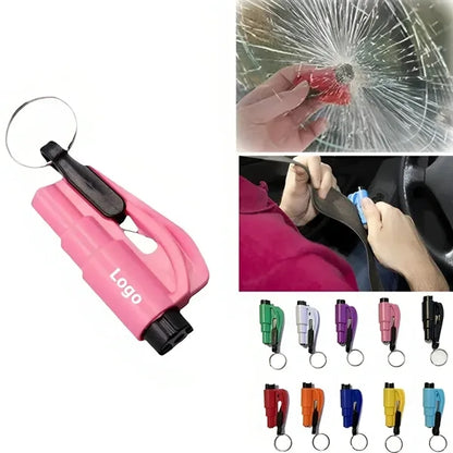2 in 1 Seatbelt Cutter and Window Breaker Keychain