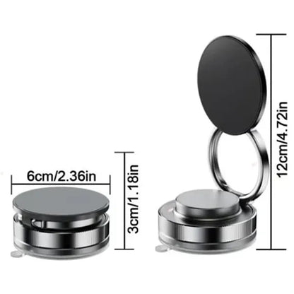 360 degree Magnetic Vacuum Car Phone Holder with Suction Cup