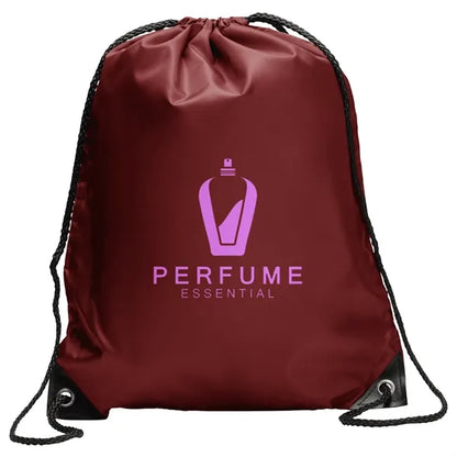 Polyester Drawstring Bag w/ Custom Logo