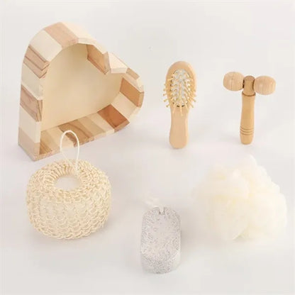 Luxury Bath and Spa Gift Set with Loofah and Accessories