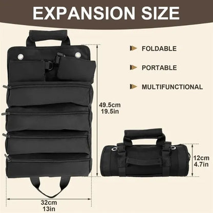 Roll Up Tool Bag Organizer For Mechanics