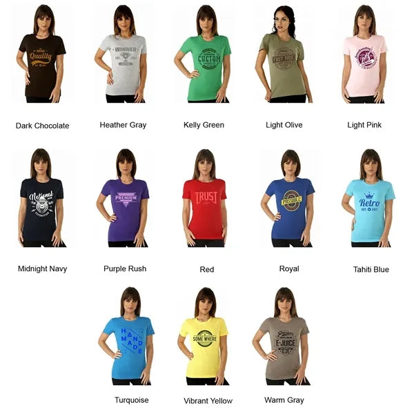 Next Level Ladies Boyfriend T-Shirt 4.3 oz