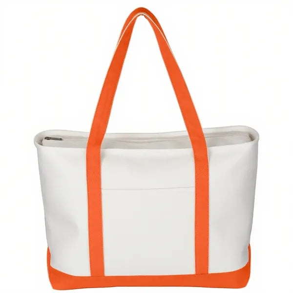 Large Starboard 24 Oz. Cotton Canvas Tote Bag-Embroidery