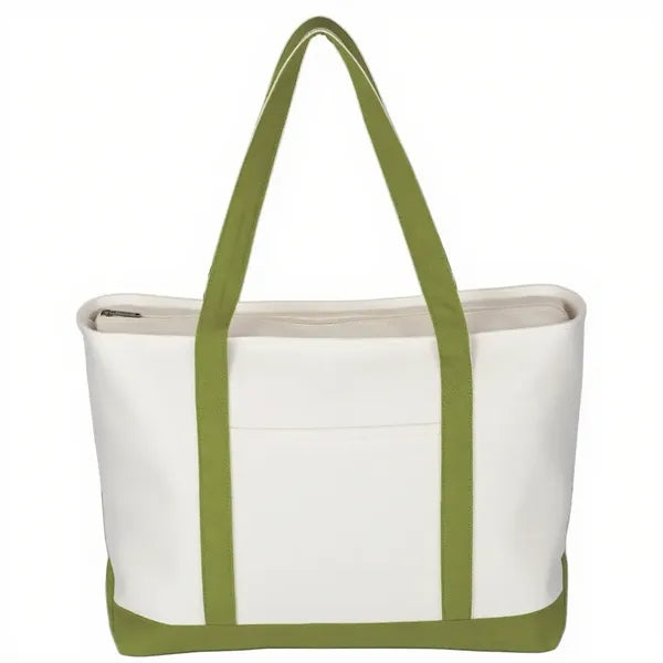 Large Starboard 24 Oz. Cotton Canvas Tote Bag-Embroidery