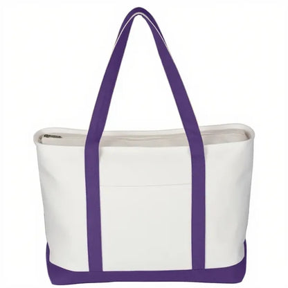 Large Starboard 24 Oz. Cotton Canvas Tote Bag-Embroidery