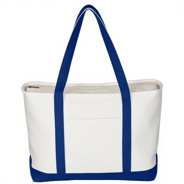 Large Starboard 24 Oz. Cotton Canvas Tote Bag-Embroidery