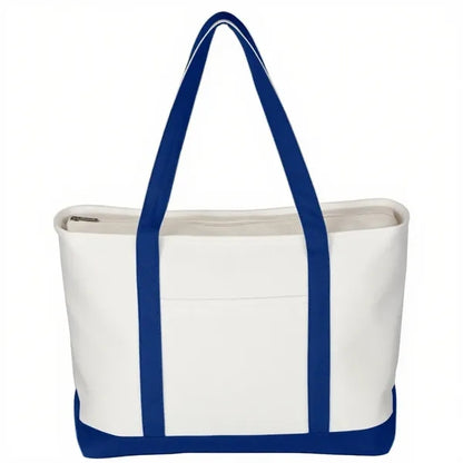 Large Starboard 24 Oz. Cotton Canvas Tote Bag-Embroidery