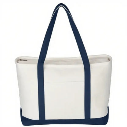 Large Starboard 24 Oz. Cotton Canvas Tote Bag-Embroidery