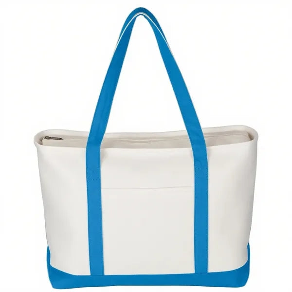 Large Starboard 24 Oz. Cotton Canvas Tote Bag-Embroidery