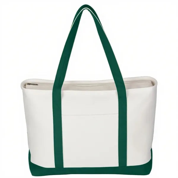 Large Starboard 24 Oz. Cotton Canvas Tote Bag-Embroidery