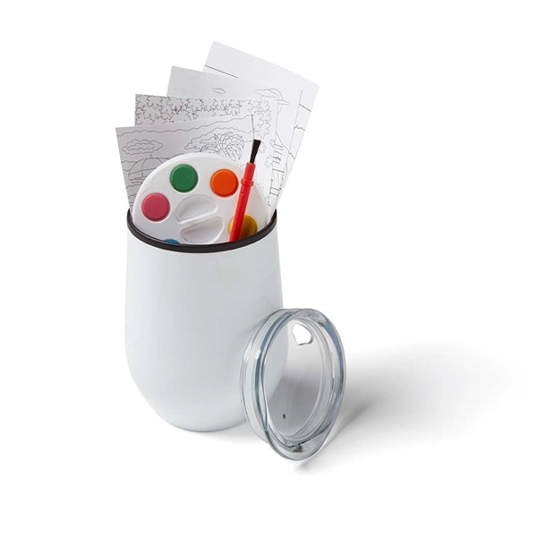 Adult Paint Set and Wine Tumbler