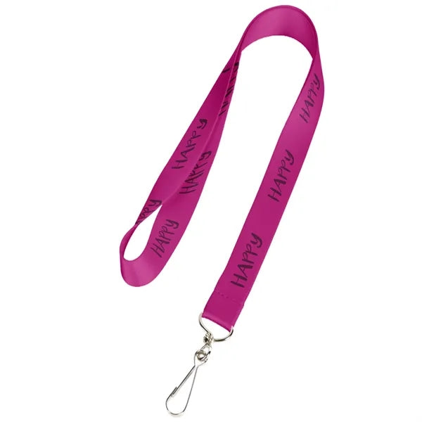 Woven 3/4" Wide Lanyard