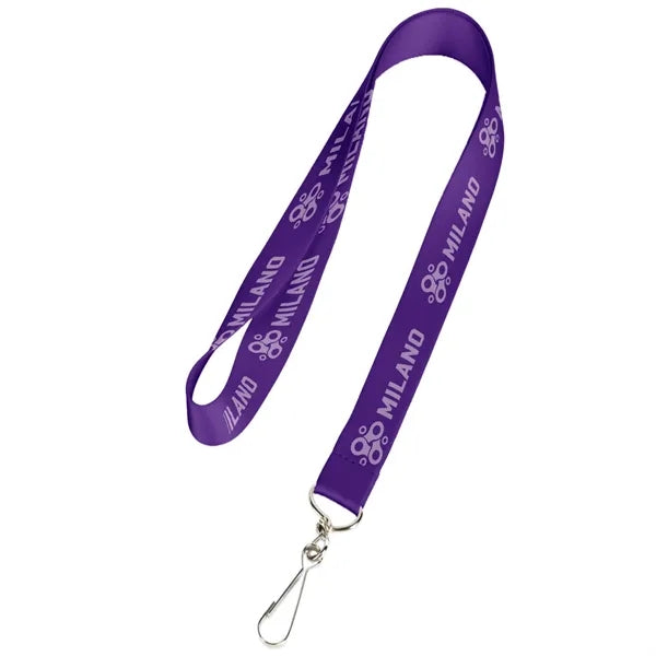 Woven 3/4" Wide Lanyard