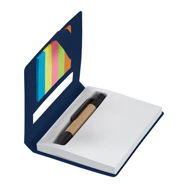 Stowaway Sticky Jotter With Pen