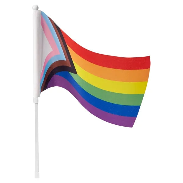 Rainbow Pride LGBTQ+ Handheld Flag