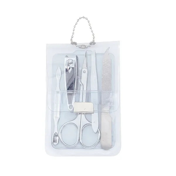 Translucent Five-Piece Manicure Pouch