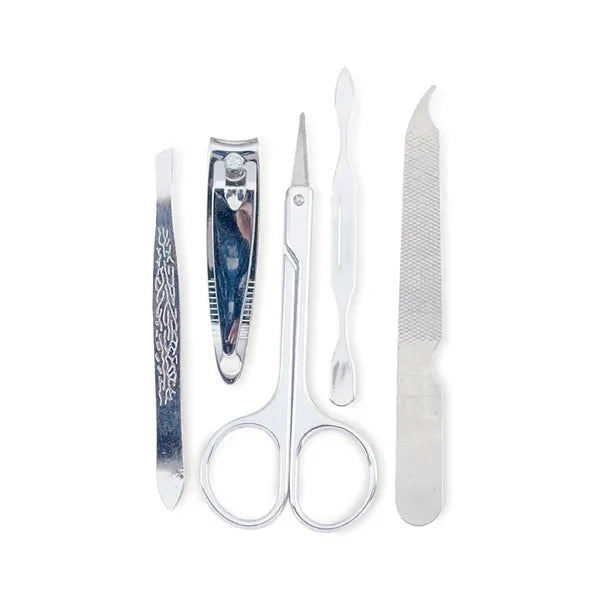 Translucent Five-Piece Manicure Pouch