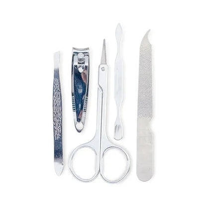 Translucent Five-Piece Manicure Pouch