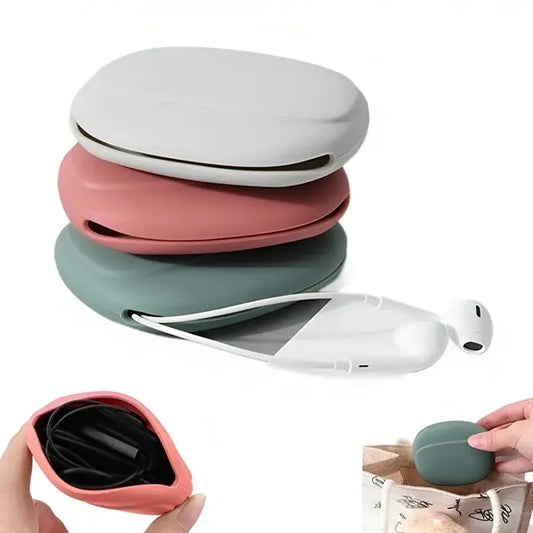 Silicone Headphone Organizer Mini Key Box-Portable