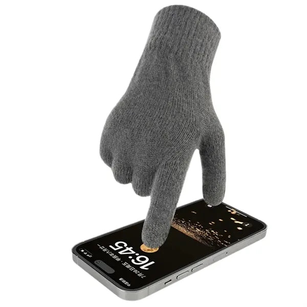 Winter Hats Scarf and Gloves Set for Men