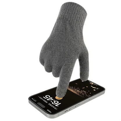 Winter Hats Scarf and Gloves Set for Men
