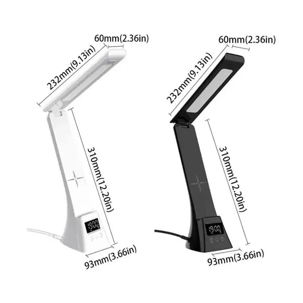 Multifunction Desk Lamp with Wireless Charger