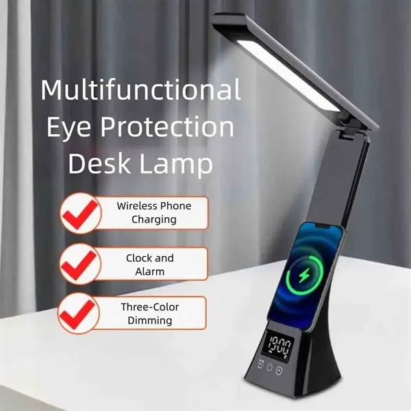 Multifunction Desk Lamp with Wireless Charger