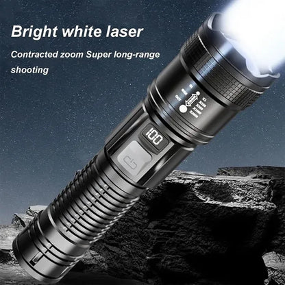 Waterproof Rechargeable LED Torch Light Wear Resistant