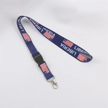 Soccer Themed Phone Lanyard Custom World Cup Neck Strap
