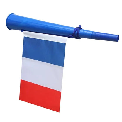 Vuvuzela Horn Cheering Flag Custom Fan Set