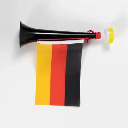 Vuvuzela Horn Cheering Flag Custom Fan Set