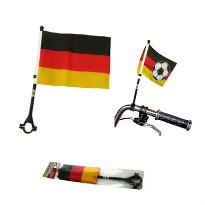 Handlebar Flag Soccer Motorcycle Banner