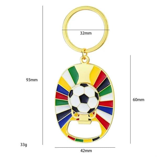 World Cup Keychain Bottle Opener Soccer Gift