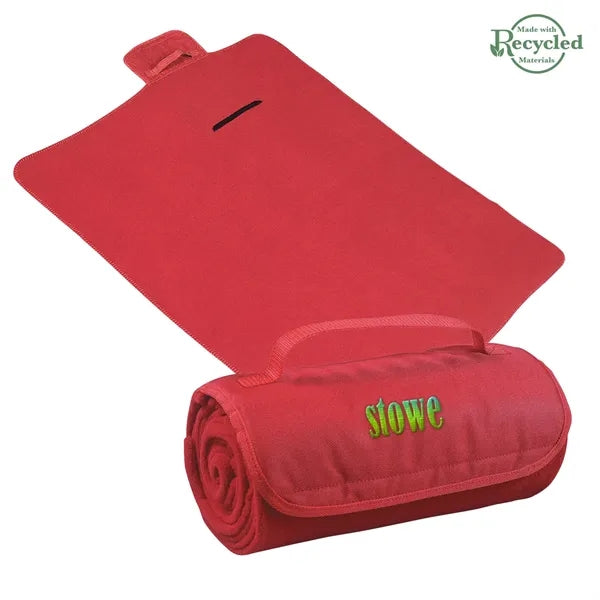 Recycled Roll-Up Blanket
