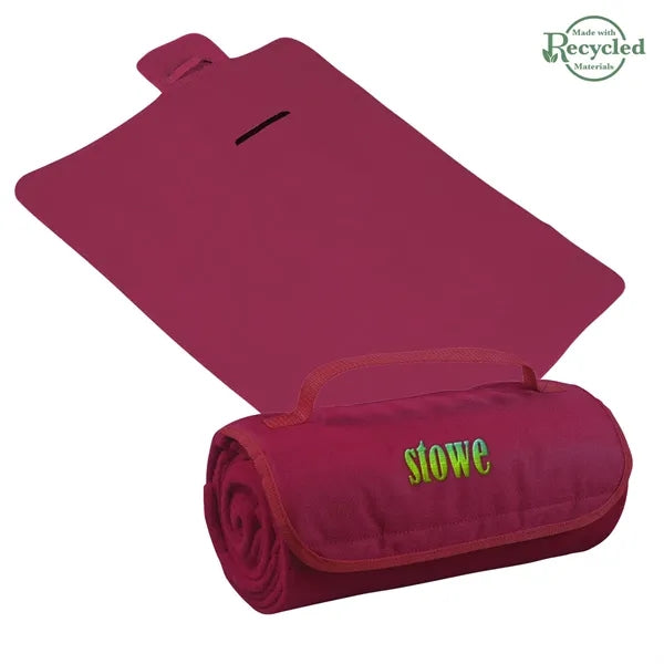 Recycled Roll-Up Blanket