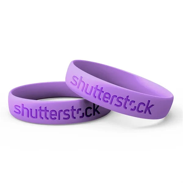 Silicone Wristband - Debossed
