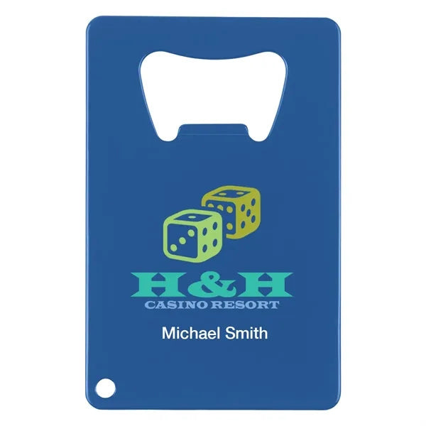 Credit Card Shaped Bottle Opener