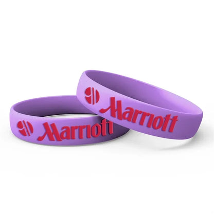 Silicone Wristband - Embossed with 1 Color