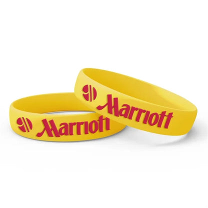 Silicone Wristband - Embossed with 1 Color