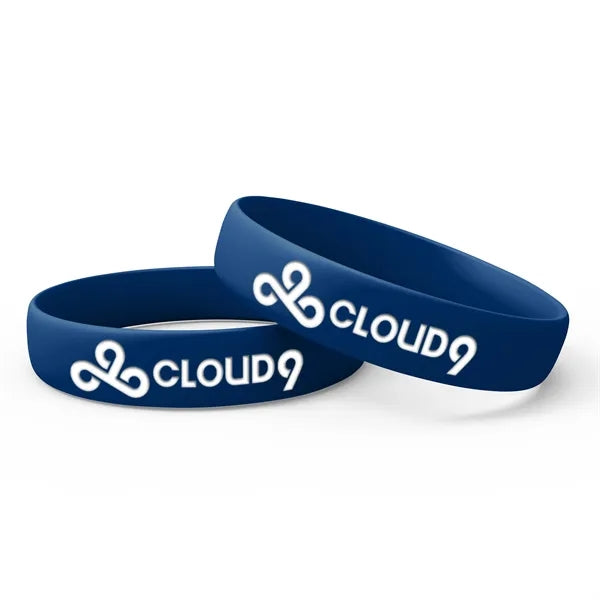 Silicone Wristband - Debossed with 1 Color