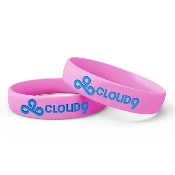 Silicone Wristband - Debossed with 1 Color