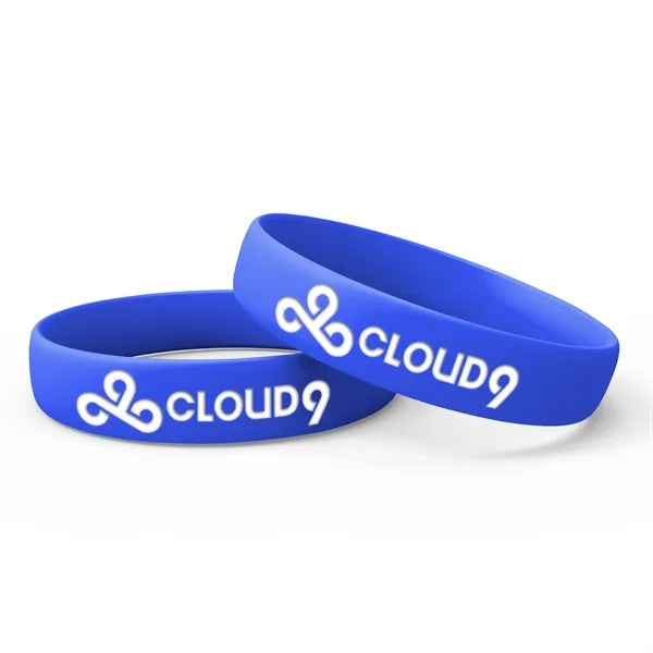 Silicone Wristband - Debossed with 1 Color