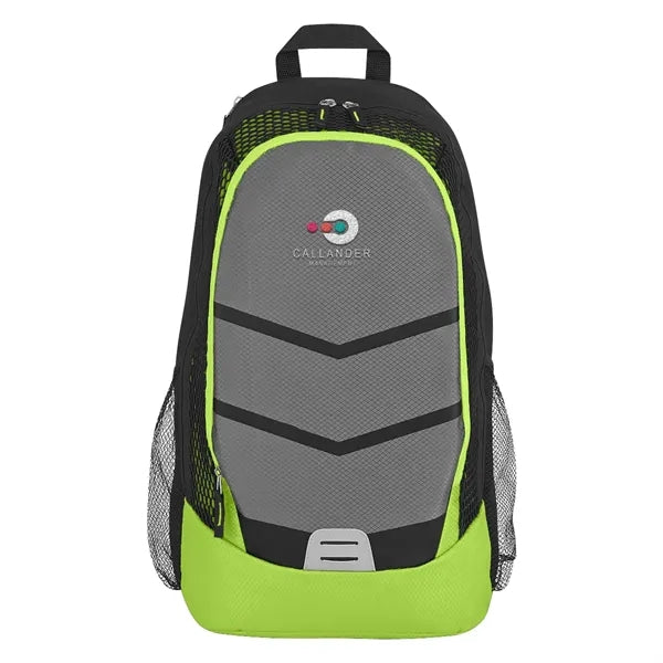 Diamond Lattice Accent Laptop Backpack