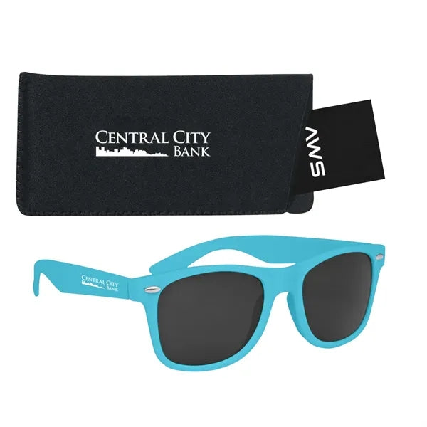 Aws Velvet Touch Malibu Sunglasses With Pouch & Hang Tag